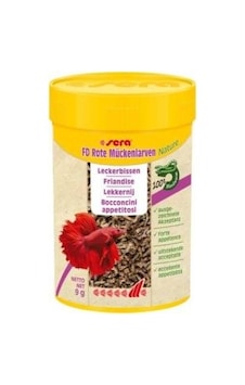 Sera Fd Bloodworms Nature 100ml / 9gr