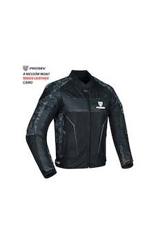 Prosev 18609 Hörgüçlü Kışlık Kısa Mont Camo-siyah Prosev 18609 Hörgüçlü Kışlık Kısa Mont Camo-siyah