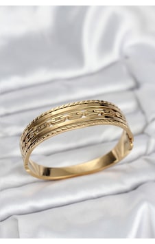 316l Çelik Gold Renk Vintage Model Kadın Kelepçe Bileklik 5886 Çok Renkli 316l Çelik Gold Renk Vintage Model Kadın Kelepçe Bileklik 5886 Çok Renkli