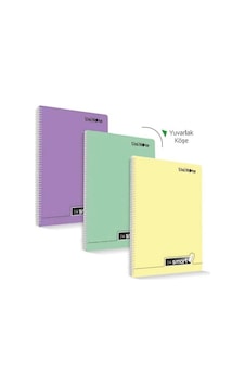 I'm Smart Spiralli Defter 96 Yp 4'lü Çizgili+kareli I'm Smart Spiralli Defter 96 Yp 4'lü Çizgili+kareli