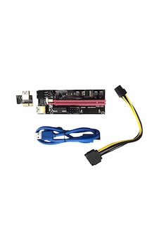 VER009S Riser 1x to 16x Uzatma 60 CM Ekran Kartı Usb 3.0 PCIE X 1 VER009S Riser 1x to 16x Uzatma 60 CM Ekran Kartı Usb 3.0 PCIE X 1