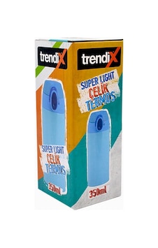 Trendix Çelik Bardak Termos Mavi 350 ML Sıcak Soğuk Tutucu /Super Sarı Trendix Çelik Bardak Termos Mavi 350 ML Sıcak Soğuk Tutucu /Super Sarı