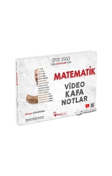 Kpss Matematik Video Kafa Notlar 2022 - Hoca Kafası Yayınları