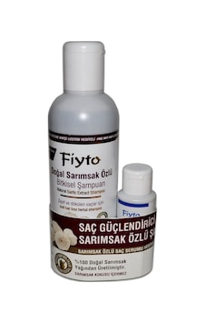 Fiyto Sarımsak Özlü Saç ve Vucut Şampuanı 500 ML + Saç Bakım Yağı Fiyto Sarımsak Özlü Saç ve Vucut Şampuanı 500 ML + Saç Bakım Yağı