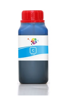 QC Brother LC67C Kartuş Mürekkebi 250ml C Cyan Mavi Dye