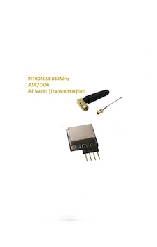 868mhz Ask/ook Rf Verici Seti Ntx04cs8 868mhz Ask/ook Rf Verici Seti Ntx04cs8