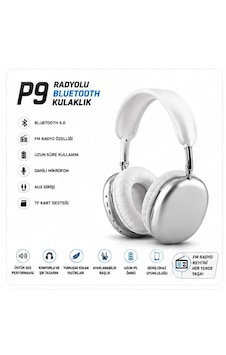 P9 Kafa Üstü Bluetooth Kulaklık P9 Kafa Üstü Bluetooth Kulaklık