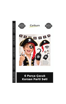 6 Parça Çocuk Korsan Parti Seti Kostüm Parçası Sürpriz Kutlama Etkinlik Süsü +3 6 Parça Çocuk Korsan Parti Seti Kostüm Parçası Sürpriz Kutlama Etkinlik Süsü +3