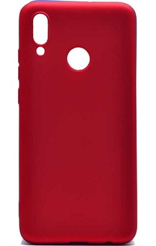Huawei P Smart 2019 Kılıf Zore Premier Silikon Kapak Kırmızı Huawei P Smart 2019 Kılıf Zore Premier Silikon Kapak Kırmızı