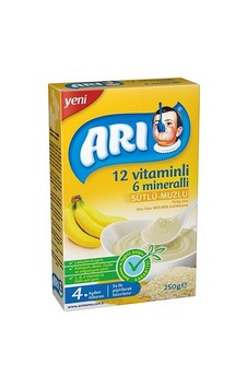 Arı 12 Vitaminli Sütlü Muzlu Pirinç Unu 250 G