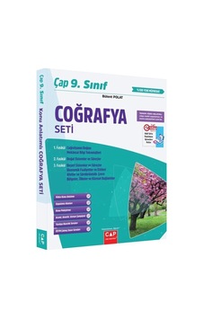 Çap Yayınları 9. Sınıf Coğrafya Seti Çap Yayınları 9. Sınıf Coğrafya Seti