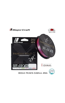Major Craft Dangan Braid X 8X Ip Misina Pe 2.5 0.22Mm 45Lb/20.4Kg Major Craft Dangan Braid X 8X Ip Misina Pe 2.5 0.22Mm 45Lb/20.4Kg