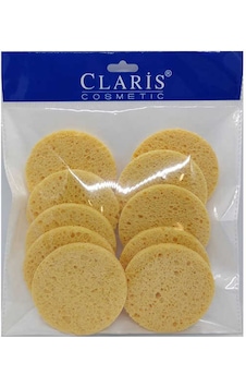 Claris Claris Yüz Temizleme Süngeri 10 Adet