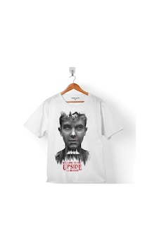 Stranger Thıngs Eleven Face Upsıde Down 2 Çocuk Tişört 001 Stranger Thıngs Eleven Face Upsıde Down 2 Çocuk Tişört 001