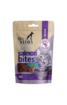 New Story Kediler İçin Somonlu Atıştırmalık Salmon Bites 60 G New Story Kediler İçin Somonlu Atıştırmalık Salmon Bites 60 G