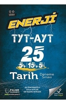 Palme Yayınları TYT AYT Tarih Enerji 25 Deneme Sınavı Palme Yayınları TYT AYT Tarih Enerji 25 Deneme Sınavı