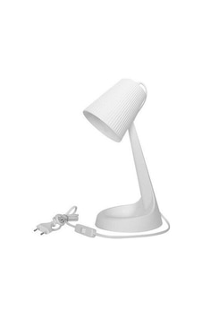Melodi Masa Lambası Kd301 Kablolu Sabit - Beyaz Melodi Masa Lambası Kd301 Kablolu Sabit - Beyaz