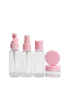 30 Ml 5 Li Seyahat Banyo Şişe Seti Çantalı Çokrenkli 30 Ml 5 Li Seyahat Banyo Şişe Seti Çantalı Çokrenkli