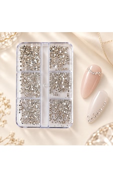 6lı Mini Boy Parlak Kristal Görünümlü Tırnak Süsleme Taşları 6 Boy Nail Art Süsleme Taşları Wn-532 6lı Mini Boy Parlak Kristal Görünümlü Tırnak Süsleme Taşları 6 Boy Nail Art Süsleme Taşları Wn-532