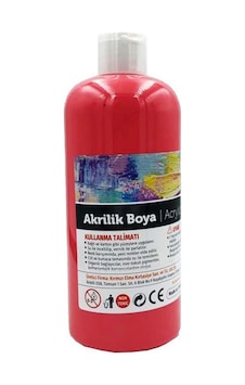 Red Apple Akrilik Boya 500 Gr Kırmızı Ra 500-12 Red Apple Akrilik Boya 500 Gr Kırmızı Ra 500-12