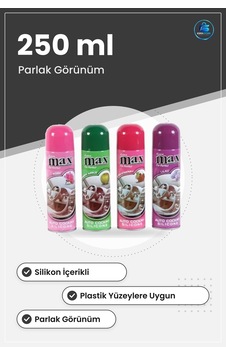 Torpido Parlatıcı Sprey 250 Ml Araç İçi Plastik Yüzey Silikon Oto Torpido Parlatıcı Sprey 250 Ml Araç İçi Plastik Yüzey Silikon Oto