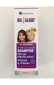 Vega Farma Bit Clean Bit Şampuanı 200 ML
