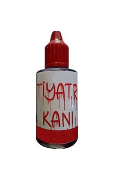 Tiyatro Şaka Kanı Drakula Yapay Kan Çok Renkli Tiyatro Şaka Kanı Drakula Yapay Kan Çok Renkli