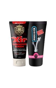 Xir Cream Erkeğe Özel Karışım Krem 50 ML + Maxi Size Erkeğe Özel Krem 50 ML Xir Cream Erkeğe Özel Karışım Krem 50 ML + Maxi Size Erkeğe Özel Krem 50 ML