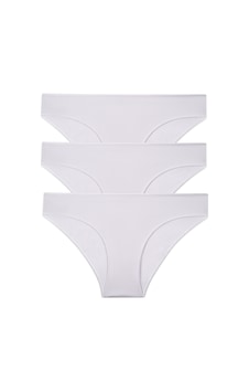 Suwen 3'lü Paket Slip Külot St00406011344 Beyaz Suwen 3'lü Paket Slip Külot St00406011344 Beyaz