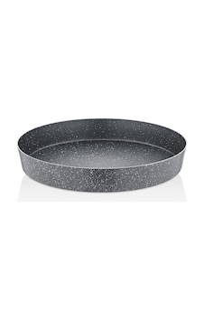 Polo Shef Granit Fırın Tepsisi 40 CM -Gri
