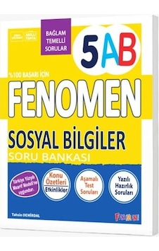 5. Sınıf Sosyal Bilgiler Fenomen Soru Bankası Fenomen Okul Yayınları 5. Sınıf Sosyal Bilgiler Fenomen Soru Bankası Fenomen Okul Yayınları