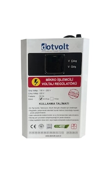 Dotvolt 500 Va Voltaj Kombi Regülatörü 130-250v Dotvolt 500 Va Voltaj Kombi Regülatörü 130-250v