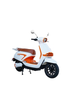 Motolux Latte 6 Akülü Elektrikli Motosiklet Beyaz Motolux Latte 6 Akülü Elektrikli Motosiklet Beyaz