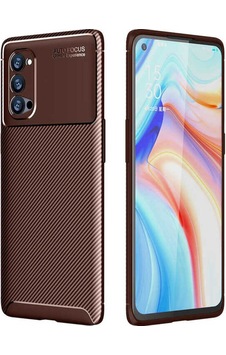 Oppo Reno 4 Pro 5g Kılıf Zore Negro Silikon Kapak Kahverengi Oppo Reno 4 Pro 5g Kılıf Zore Negro Silikon Kapak Kahverengi