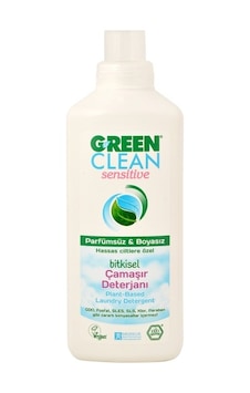 U Green Clean Sensitive Hassas Ciltlere Özel Bitkisel Çamaşır Deterjanı 1 L U Green Clean Sensitive Hassas Ciltlere Özel Bitkisel Çamaşır Deterjanı 1 L