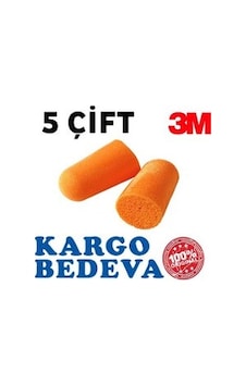 3M 1100 Kulak Tıkacı 5 Çift 3M 1100 Kulak Tıkacı 5 Çift