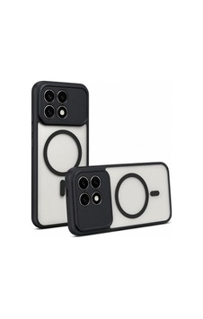 Xiaomi Poco F8 Pro Kılıf M-safe Şarj Özellikli Kamera Korumalı Zore Lunex Kapak Xiaomi Poco F8 Pro Zore - Siyah