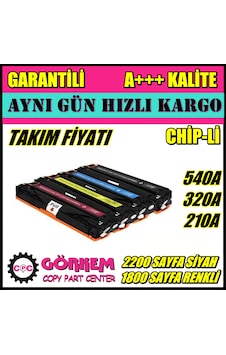 Canon I-Sensys Mf628Cw Uyumlu Toner Takım (Crg-731) Canon I-Sensys Mf628Cw Uyumlu Toner Takım (Crg-731)