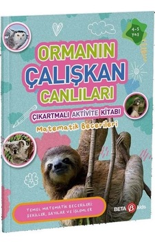 Ormanın Çalışkan Canlıları - Çıkartmalı Aktivite Kitabı - Buket Kurt - Beta Kids Ormanın Çalışkan Canlıları - Çıkartmalı Aktivite Kitabı - Buket Kurt - Beta Kids