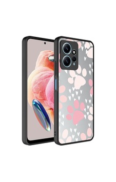 Xiaomi Redmi Note 12 4g Kılıf Aynalı Desenli Kamera Korumalı Parlak Zore Mirror Kapak Pati Xiaomi Redmi Note 12 4g Kılıf Aynalı Desenli Kamera Korumalı Parlak Zore Mirror Kapak Pati