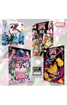Peter Parker & Miles Morales Spider-men: Çifte Bela 1-4 Tam Set Peter Parker & Miles Morales Spider-men: Çifte Bela 1-4 Tam Set
