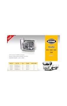 Isuzu Npr75 Far Sol Motorlu Ayfar 505981 Isuzu Npr75 Far Sol Motorlu Ayfar 505981