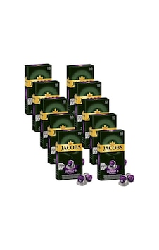 Jacobs Lungo Intenso 8 Nespresso Uyumlu Kapsül Kahve 10 x 10'lu Jacobs Lungo Intenso 8 Nespresso Uyumlu Kapsül Kahve 10 x 10'lu