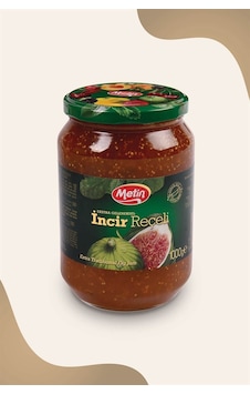 Metin İncir Reçeli Cam Kavanoz 1 KG