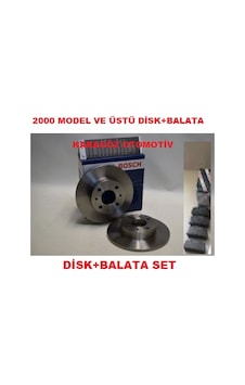 Bosch On Fren Dısk+Balata Tofas Uyumlu Dogan SLX 2000 ÜST 85050400 240m Bosch On Fren Dısk+Balata Tofas Uyumlu Dogan SLX 2000 ÜST 85050400 240m