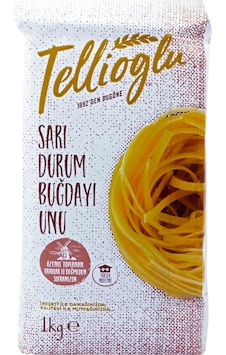 Tellioğlu Sarı Durum Buğdayı Unu 1 KG