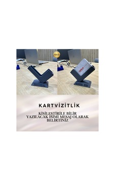 Masaüstü Kartvizitlik Kartvizit Standı Ofis Masa Kartvizit Tutucu