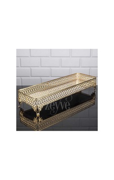 Aynalı Tepsi Dekoratif Sunum Tepsisi Uzun Metal Gold 40 X 14 Cm Lulu Model Aynalı Tepsi Dekoratif Sunum Tepsisi Uzun Metal Gold 40 X 14 Cm Lulu Model