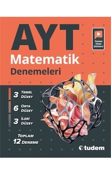 AYT Matematik Denemeleri - Tudem Yayınları AYT Matematik Denemeleri - Tudem Yayınları