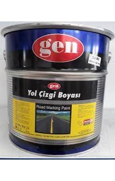 Gen Yol Çizgi Boyası Sarı 1Kg